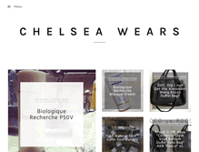 Tablet Screenshot of chelseawears.com